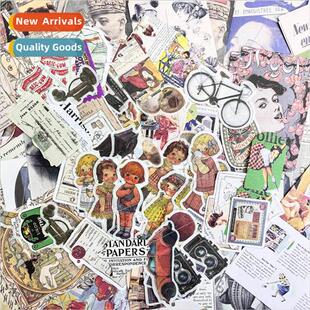 sticker pack magazine 200 girl handbook retro heart students