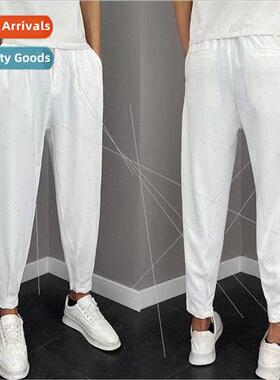 The new suit pants mens spring and fall  draping nine points