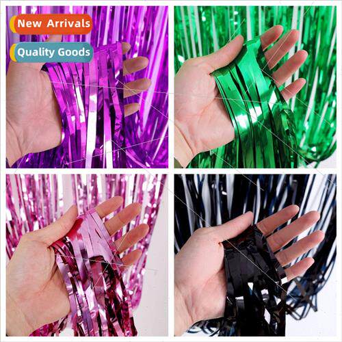 2.5 meters thickened glossy rain curtain super bright rain c