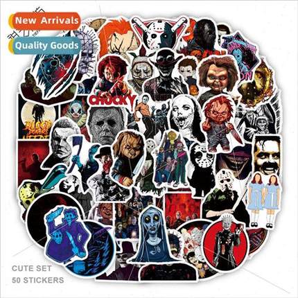 50 Halloween Theme Horror Thriller Character Graffiti s Deco