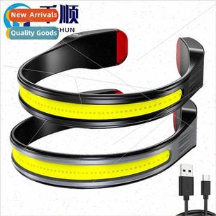 headlamp Type warning COB ligh tail flood rechargeable New