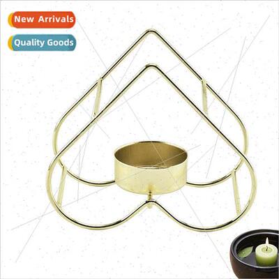 Creative Scandinavian Iron Geometric Candle Holder Aroma Can