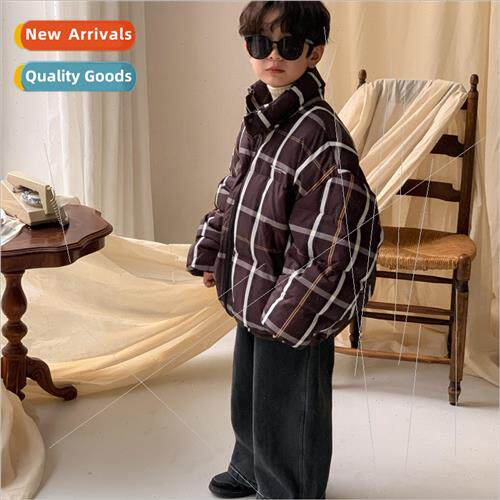 Childrens down jacket 2023 winter section boys Korean  of th