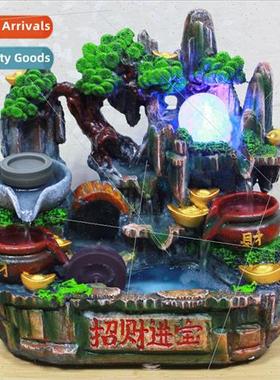 Wigwam flowing water fountain bonsai office desktop humidifi