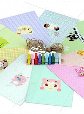 Cute 6 inch cartoon animal family creative combination wall