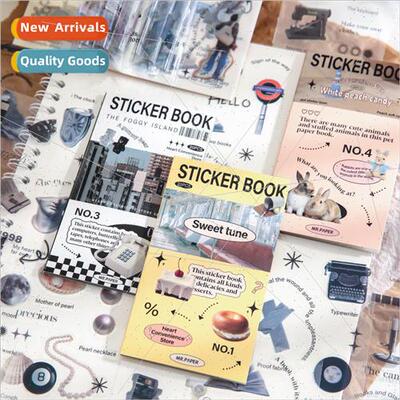 Sticker book heartwarming convenience  series retro literary