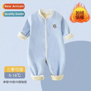 winter baby padded newborn set and fall warm onesie Baby