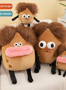 quirky plush fried hairy potato Jun ugly cute potato sausage
