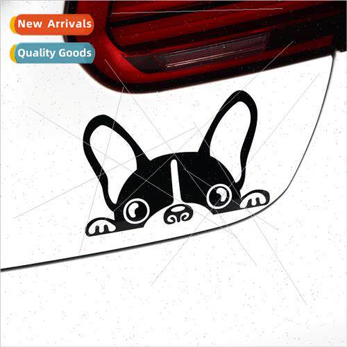 French bulldog cute car stickers French Pitbull car decorati