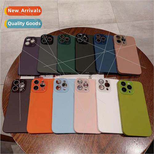 Simple Gradient Color Avocado Apple 15ProMax with Lens Film