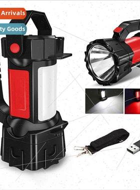 LED Built-in Battery USB Rechargeable Portable Camping ght O