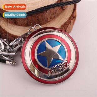 Avengers Movie Peripherals Captain America Shield Pendant Ne