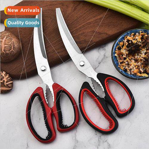 Korean Style Stainless Steel Barbecue Scissors Clip Set Stea