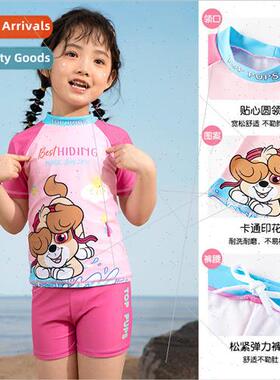 Woof Woof Childrens Swimsuit Girls Split Swimsuit Beach Suns