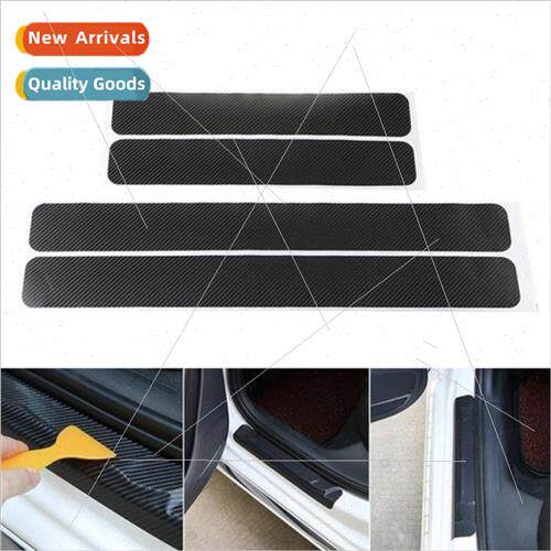 GM Car Threshold Carbon Fiber Sticker Door Kick Protection S