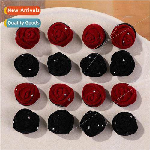 Cute childrens hair accessories autumn and winter velvet rhi