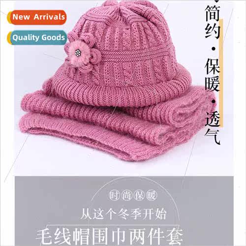 Autumn and winter middle-aged and elderly hat female padded