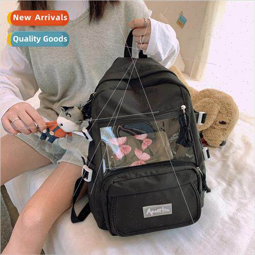 Large-capacity schoolbag female Korean Harajuku ulzzang juni