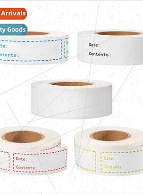 1×3in Kitchen Date Food Rotary Fridge Glass Jar zer Sticker