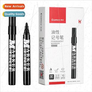 oil-based black marker waterproof logistics with 2mm marker