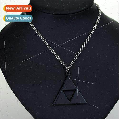 Legend of Sedar Breath of the Wild Triangle  Necklace mple D