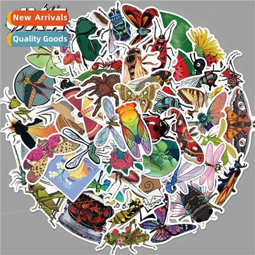 50 -repeating entomologist series doodle stickers cartoon lu