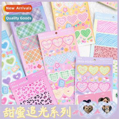Korea sweet chasing light series of photo frame stickers sta