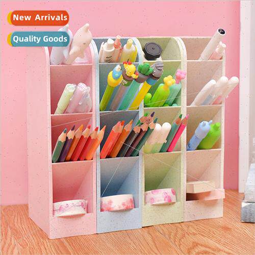 Slant plug pen holder pen holder student children pen bucket