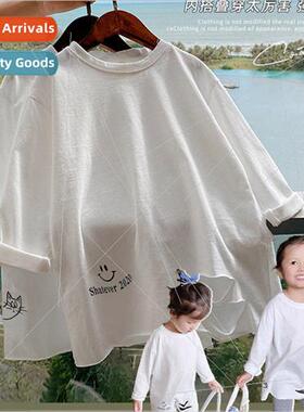 2023 Spring and Autumn new Korean  of the loose round neck g