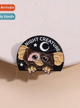 Sci-fi movie anime sloth brooch cartoon metal badge costume