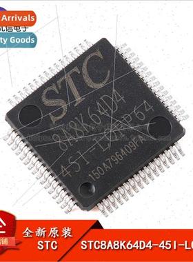 al Genuine STC8A8K64D4-45I-LQFP64 1T 8051 Microprocessor MCU