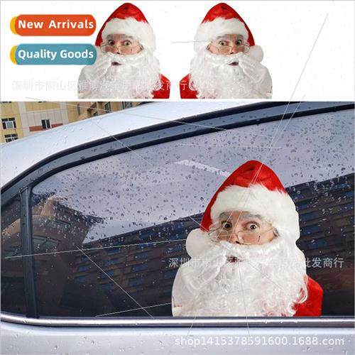 D-2301 Santa Claus car stickers bedroom living room wall sti