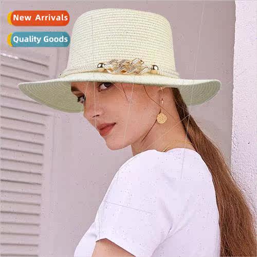 Solid color small clear new wide brim concave convex top hat