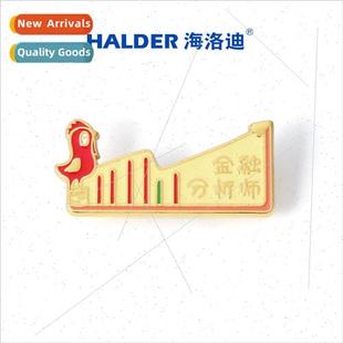 line work career analyst badge financial dont metal