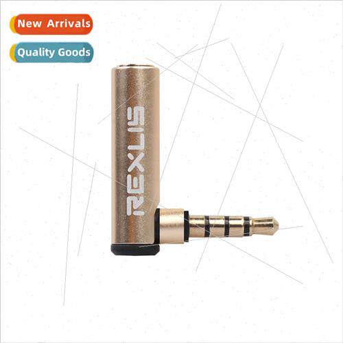 Aluminum alloy shell 90 degree turn microphone call 3.5mm ma
