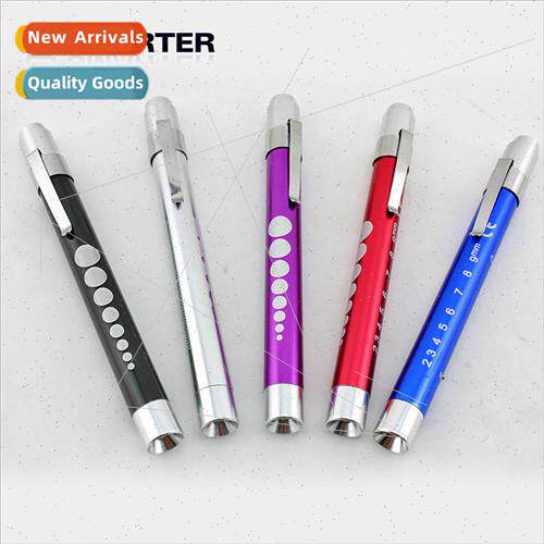 Multifunctional pen flashlight graduated pen light led pen f