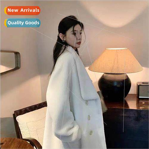 2023 fall and winter new fine imitation sheep shearling coat