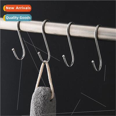 No-punch hooks S hooks kitchen behind the door hooks storage