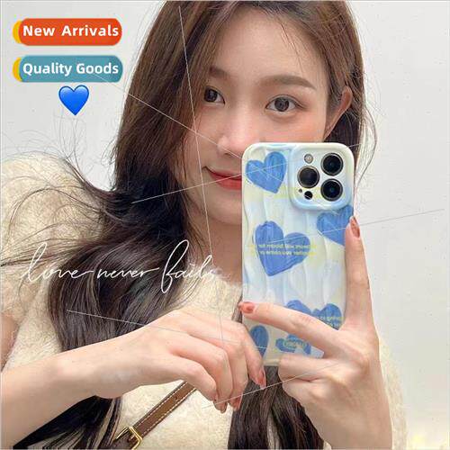 ins Korean  oil painting love 适用 iPhone 14pro phone case 1