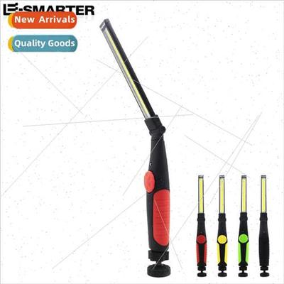 New COB rechargeable LED foldable overhaul light with magnet