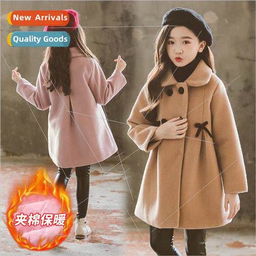 Childrens clothing girls fall and winter section jacket doub