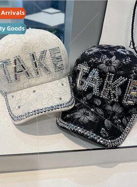 Baseball cap female summer sunscreen Korean hundred lace duc