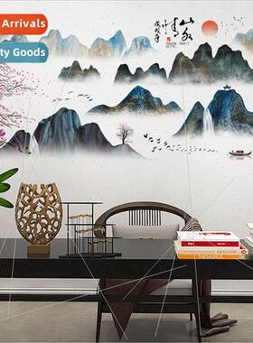 CH69085 landscape Chinese  ink painting natural scenery home