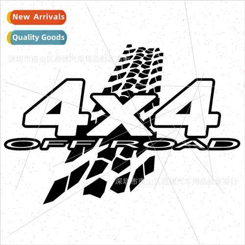 D-889 new 4X4 4x4 OFFROAD car reflective car stickers motorc