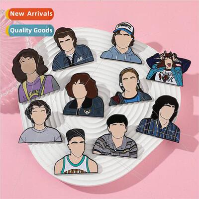 Stranger Things4 Stranger Things Brooch Hellfire Club Mask B