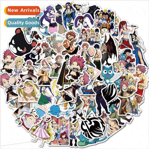 50 anime goblins tail graffiti stickers cell phone case lugg