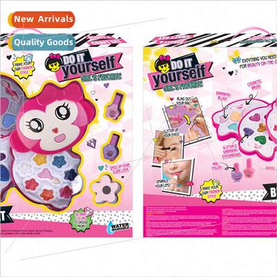 Toys 适用 Girls Children Makeup Manicure Hair Powder Blush E