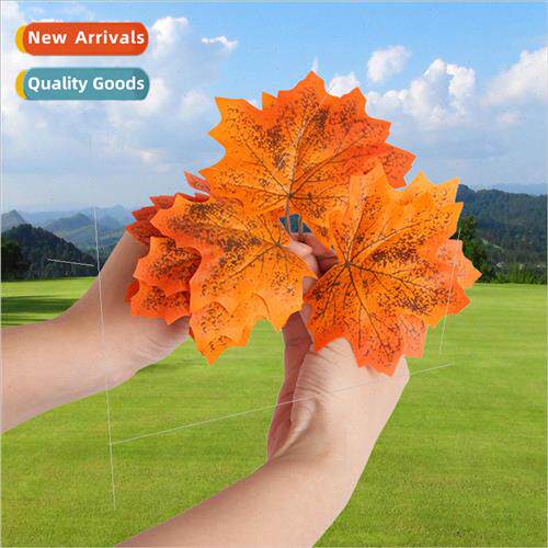 2022 Creative photo props maple leaf leaf proposal photograp