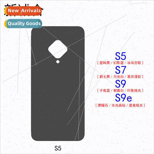 适用 S5 S7 S9E S9 glass back cover rear camera head mirror g