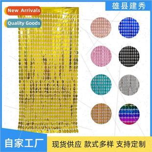 Party Decoration Oval Rain Curtain Birthday Backdrop Balloon